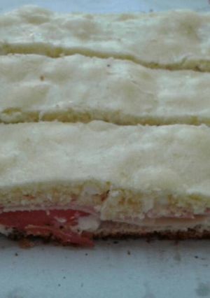 Una foto de Torta salada o agridulce