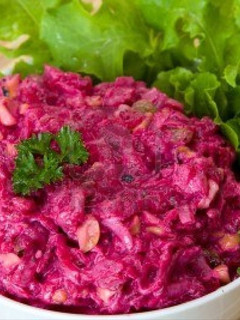 Una foto de Ensalada de Remolacha