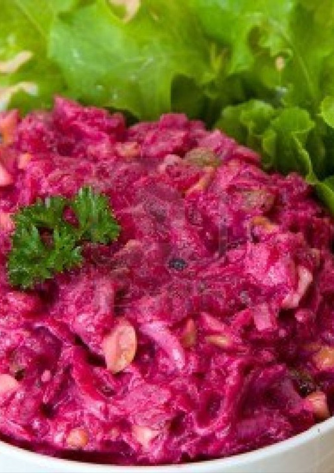 Una foto de Ensalada de Remolacha 