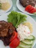 Kambing Bakar Sos Lada Hitam