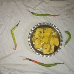 A picture of Dhokla.