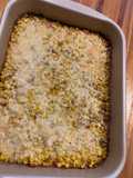 Pastel de choclo y tres quesos