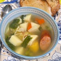 A picture of Sopa a Portuguesa (sopa da solteira).