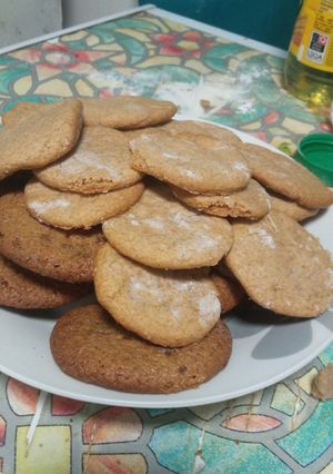 Una foto de Cookies de vainilla y chispas de chocolate