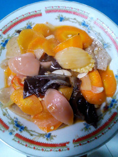 Foto resep Tumis capcay jamur kuping