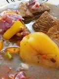 Sopa de peito Bovino com Legumes