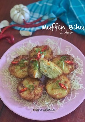 Foto resep Muffin Bihun Isi Ayam