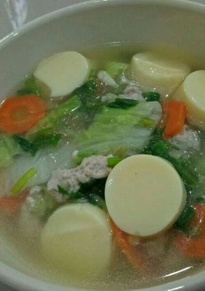 รูปของ แกงจืดเต้าหู้หมูสับ