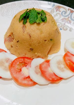 A picture of Rava Upma.