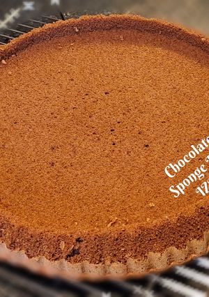 A picture of 🍫🥮Chocolate Sponge Flan Case🥮🍫.