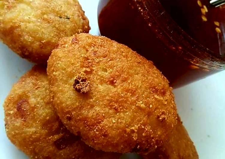 Recipe of Homemade Leftover rice cutlets