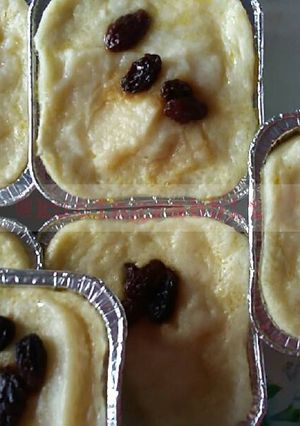 Foto resep Simple Puding Roti Kukus
