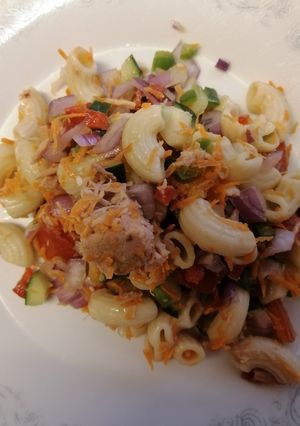 Una foto de Ensalada de fideos