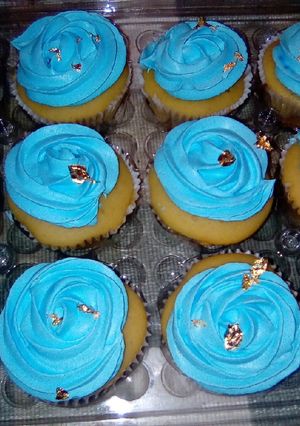 A picture of Coconut cupcakes#flourrecipes.
