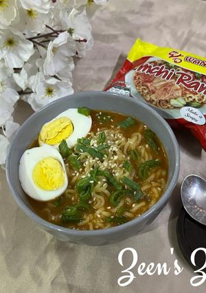 A picture of Ramen Kimchi Noodles Soup.