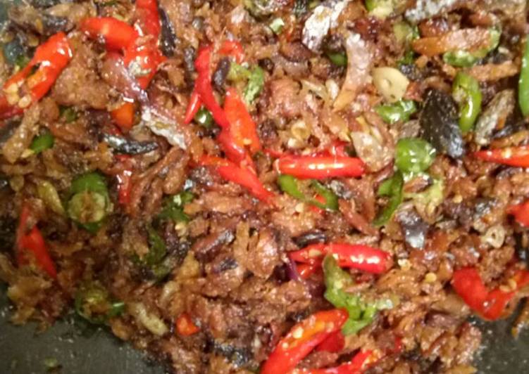 Bumbu mengolah Kering tongkol yang praktis