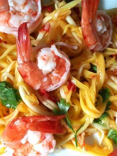 Foto resep 5. Salad Mangga Udang Thailand