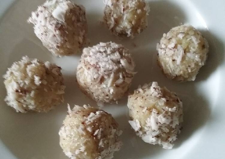Easiest Way to Make Speedy Fresh Coconut Laddus