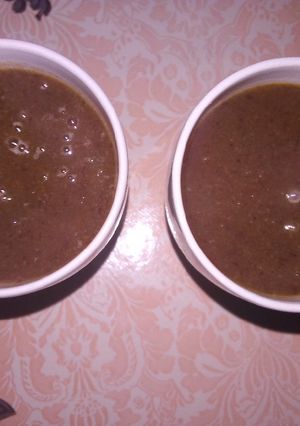 صورة لوصفة عصير تمر شغل شتويه