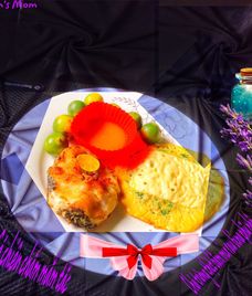 thịt bò bằm chiên trứng