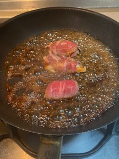 泡菜牛肉捲+燒肉醬 的食譜成品照片