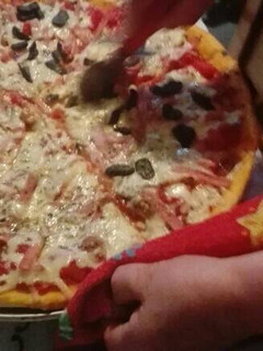 Una foto de Pizza