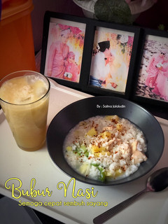 Gambar Bubur Nasi Ayam