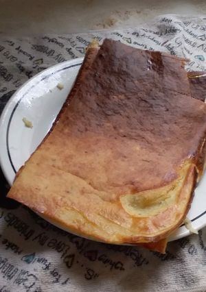 Una foto de Fainá de queso
