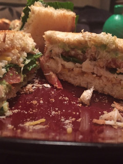A picture of Avocado Shrimp Sandwich.