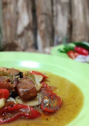 Foto resep 04. Iwak Karing Telang Masak Asam