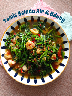 Foto resep Tumis Selada Air & Udang