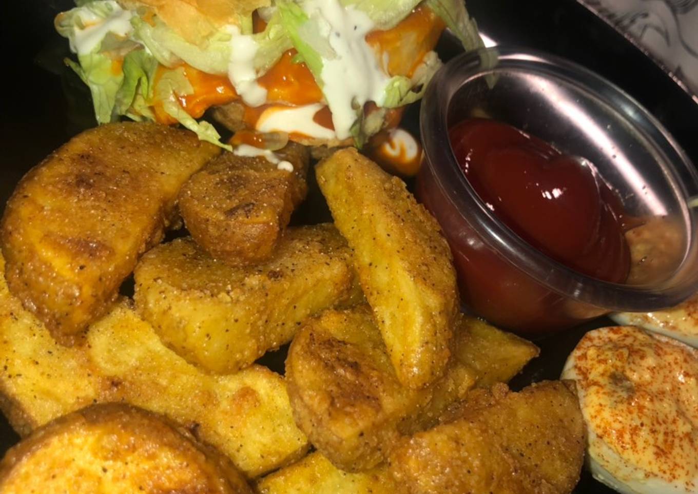 KFC Imitation Potato Wedges