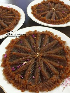 عکسی از دستور حلوای شیرخشک