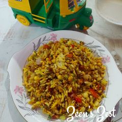 A picture of Sprouted Bhel.