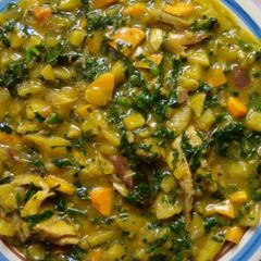 A picture of Plantain porridge.