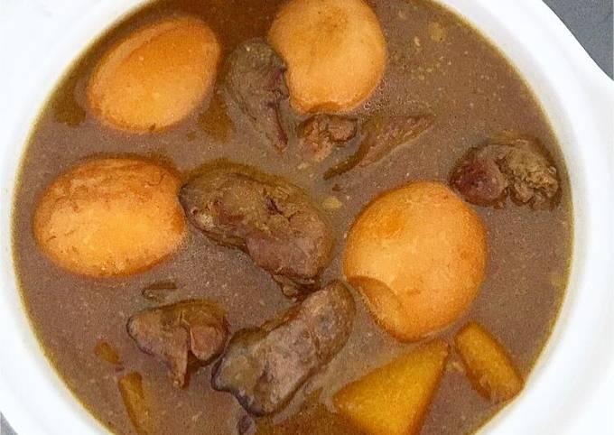 Resep Semur Hati Ayam plus Telur enaaak oleh Andita Putri - Cookpad