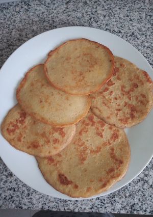 Una foto de Panqueque de plátano