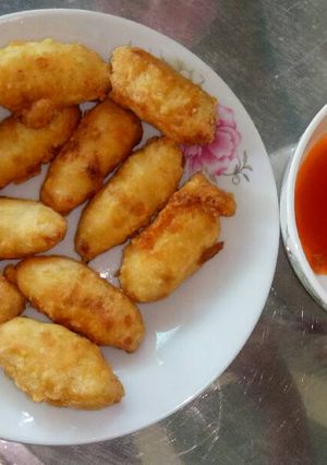 Hình của món Khoai lang kén.