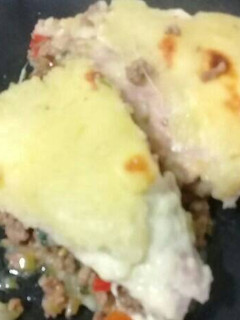 Una foto de Pastel de papas económico