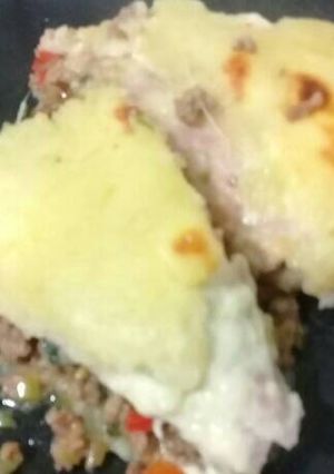 Una foto de Pastel de papas económico