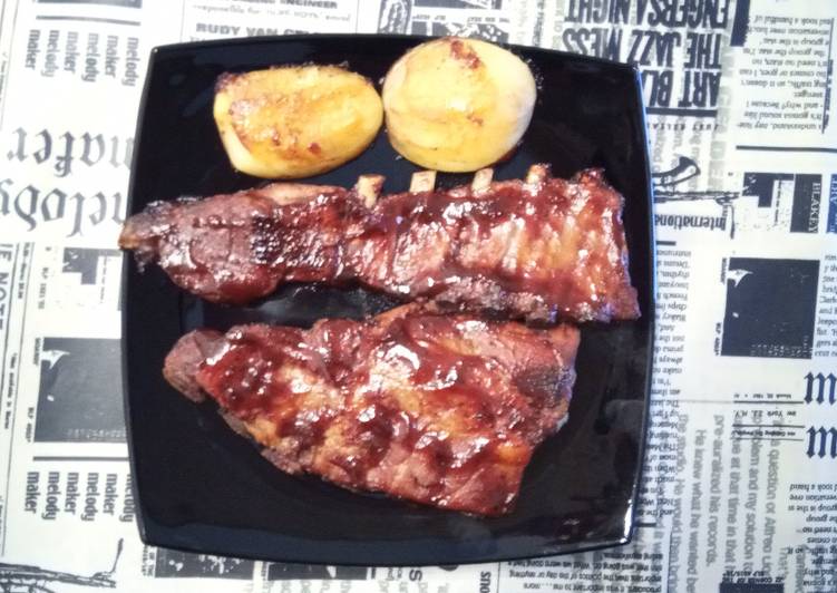 Costillar de Cerdo a la Barbacoa