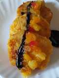 Tostada Francesa Con Budín, Naranja y Mandarina