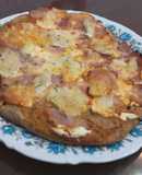 Base de pizza casera de harina integral 🍕