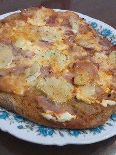 Una foto de Base de pizza casera de harina integral 🍕