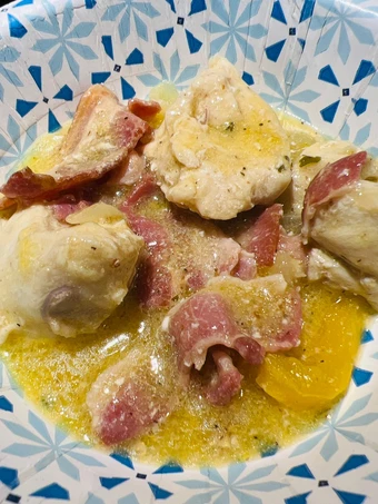 Easy Steps to Make Recipe Ranch Bacon 🥓 and Chicken 🐔 Yummy 🤤!!! that is Can Pamper Your Tongue, Tasty}