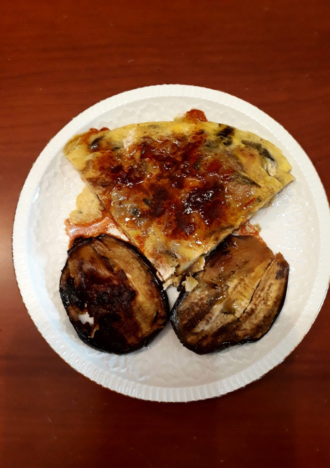 Una foto de Tortilla a feira