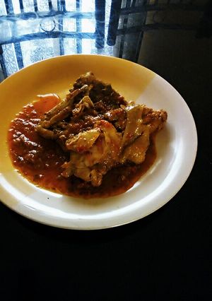 A picture of Chicken soup.