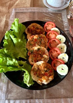 গোল্ডেন কয়েন প্রণ(golden coin prawn recipes in Bengali) রেসিপির প্রধান ছবি