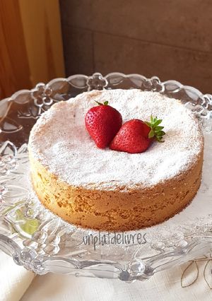 Une photo de Gâteau à la fraise