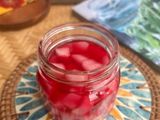 Củ Cải Trắng Ngâm Chua Ngọt Màu Củ Dền